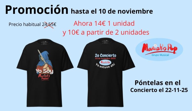 Promoción concierto 22-11-25